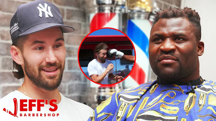 UFC CHAMP FRANCIS NGANNOU PUNCHES ME IN FACE | Jef...