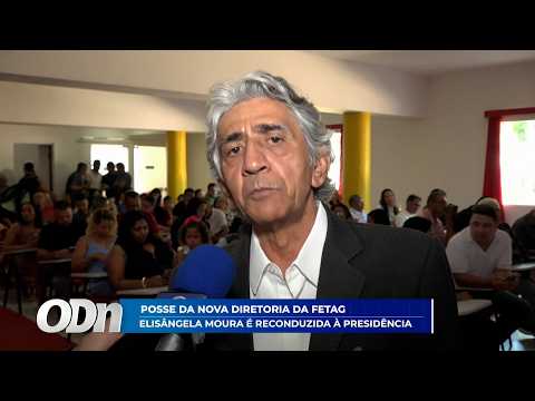 Posse da nova diretoria da FETAG: Elisângela Moura é reconduzida à presidência 09 03 2026