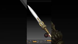 Sculpting Nezha's Legendary Lotus Spear in ZBrush! 🪷🔥