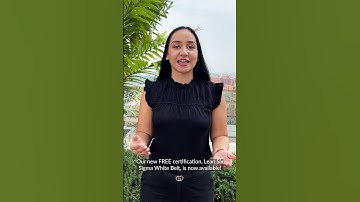 Get certified in Lean Six Sigma White Belt with CertiProf