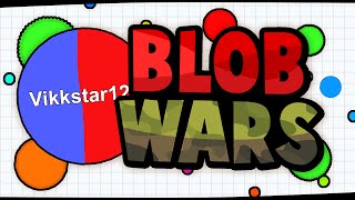 BLOB WARS #3 with Vikk, Josh & Ethan (AGAR.IO / AGARIO)