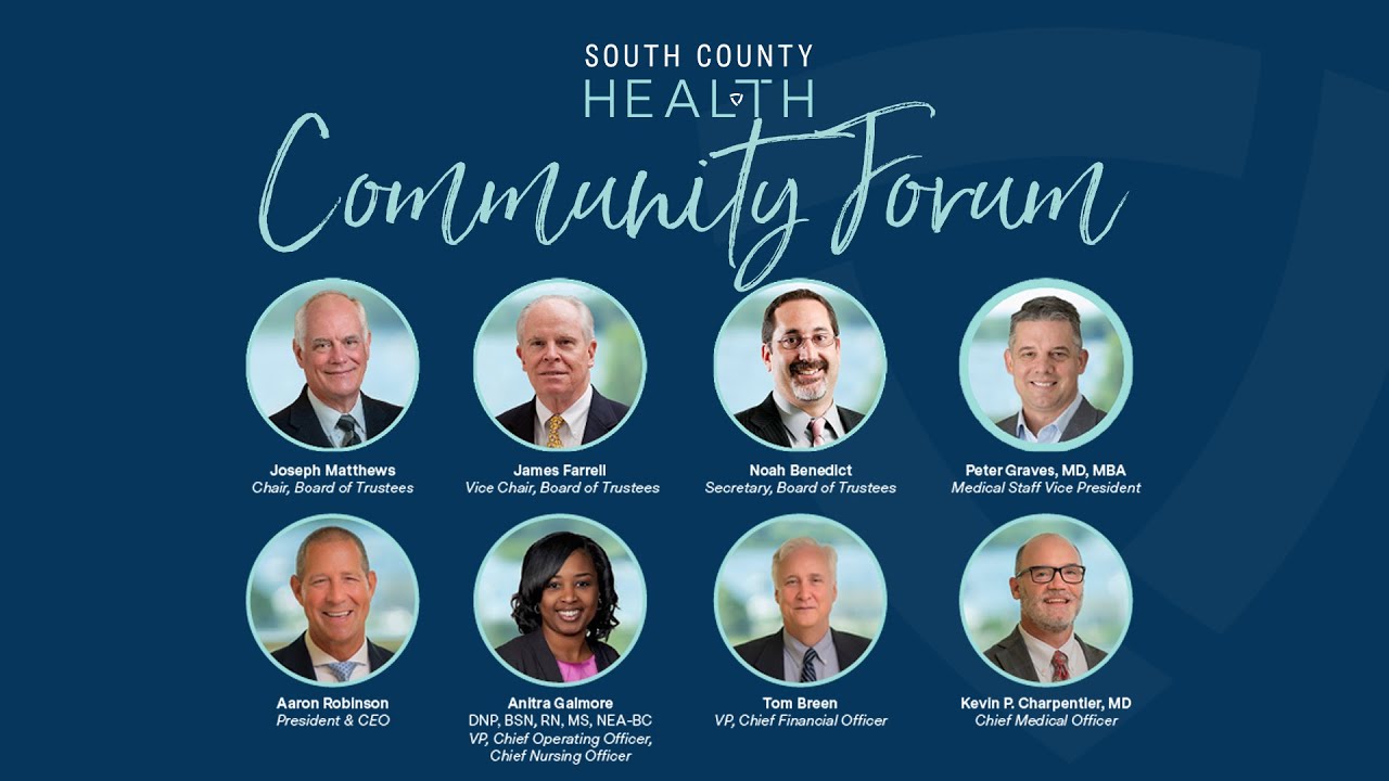 SCH Community Forum 10-30-24 - YouTube
