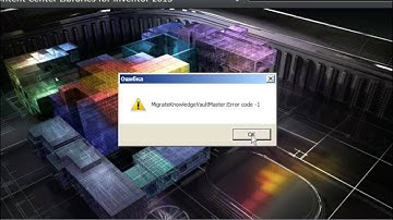 error during installation Inventor libraries in autodesk vault pro