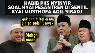 Habib Abu Bakar Asal Rendahkan Pesantren Di Ceramahi Kyai Musthofa Aqil Siradj 