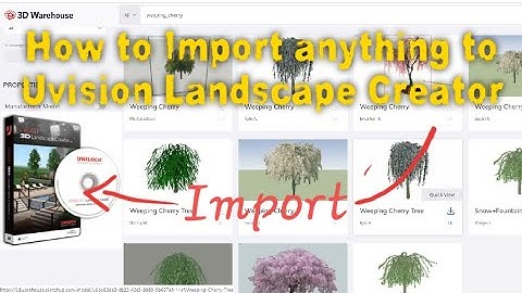 🌿How to Import from Google SketchUp to Uvision