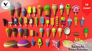 Stylized Ice Cream Collection