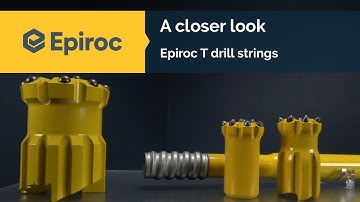 A closer look - Epiroc T drill strings