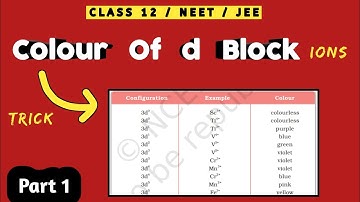 Super Trick • Colour of Ions | Trick to remember colour of ions and compounds | Neet