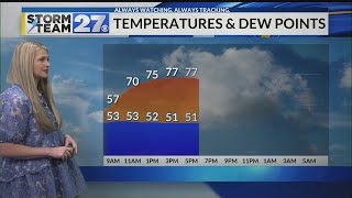 Dry trend continues Thursday