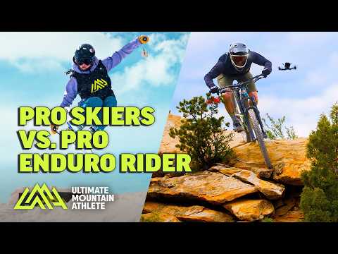 Pro Mountain Biker vs. Elite Skiers: The Ultimate Flow Race
