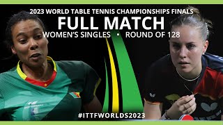 FULL MATCH | Sarah HANFFOU vs Annett KAUFMANN | WS R128 | #ITTFWorlds2023