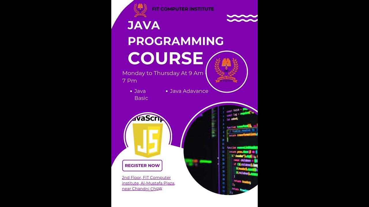Best Java Programming Course In Rawalpindi & Islamabad - YouTube