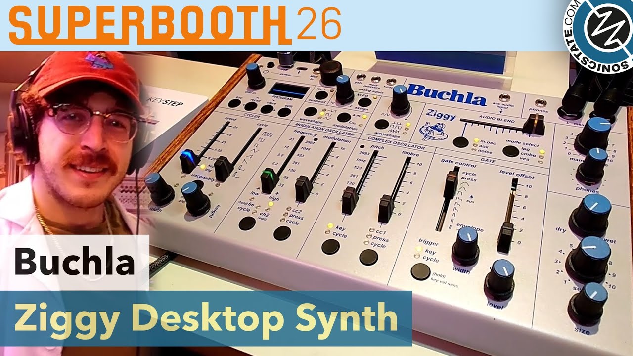 Buchla: Ziggy Desktop Synth - Superbooth 2026 - YouTube
