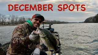 WINTER SPOTTED BASS TACTICS by Randy Doman Outdoors 592 views 2 years ago 11 minutes, 34 seconds