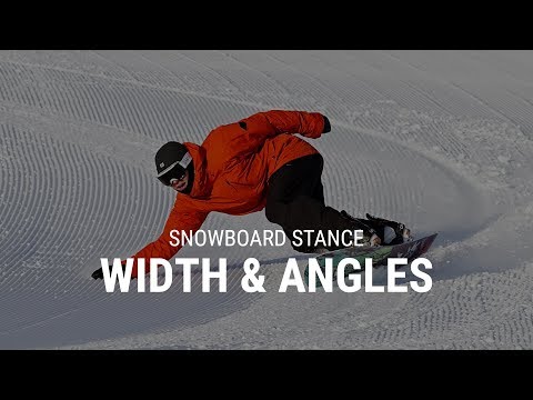 Snowboard Stance Width Chart