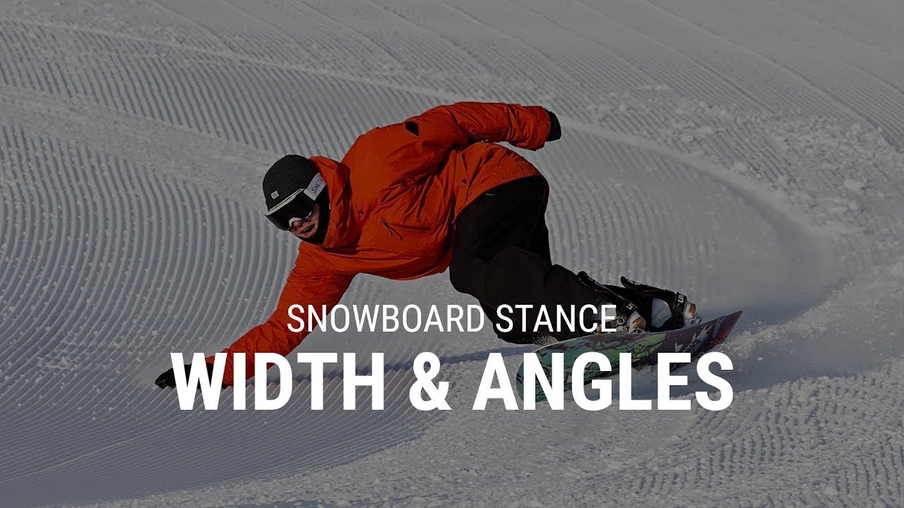 Stance Width Snowboard Chart