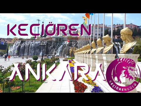 Keçiören | Ankaranın En Büyük İlçesi | Biggest District of Ankara | Biggest Waterfall Keçiören Turu