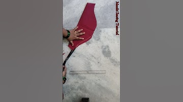 Easy method sleeves cutting #youtubeshorts #shortviral #sleevescutting