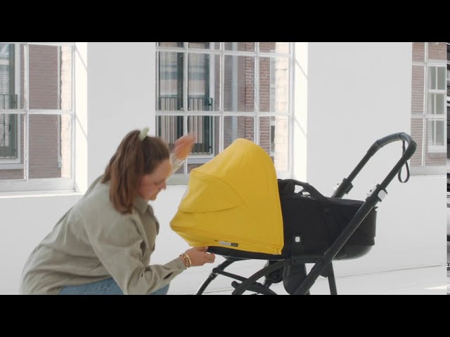 Bugaboo Bee6 Bassinet Complete Newborn Stroller Accessory Grey Mélange 