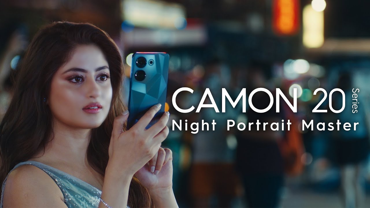 CAMON 20 Series | Night Portrait Master | Sajal Ali