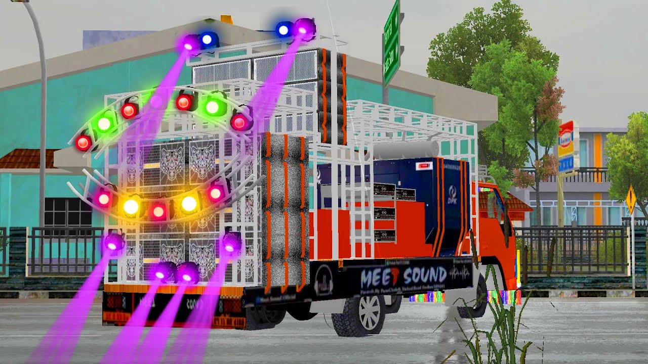 Indian i DJ Truck wala game ! Dj truck game bus Simulator Indonesia ! Dj truck mod ! Mobile Game