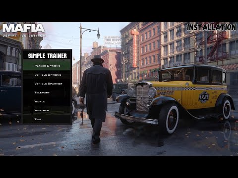Mafia Definitive Edition - Mod Menu/Trainer Installation Tutorial PC | ScriptHook by Nomad Group
