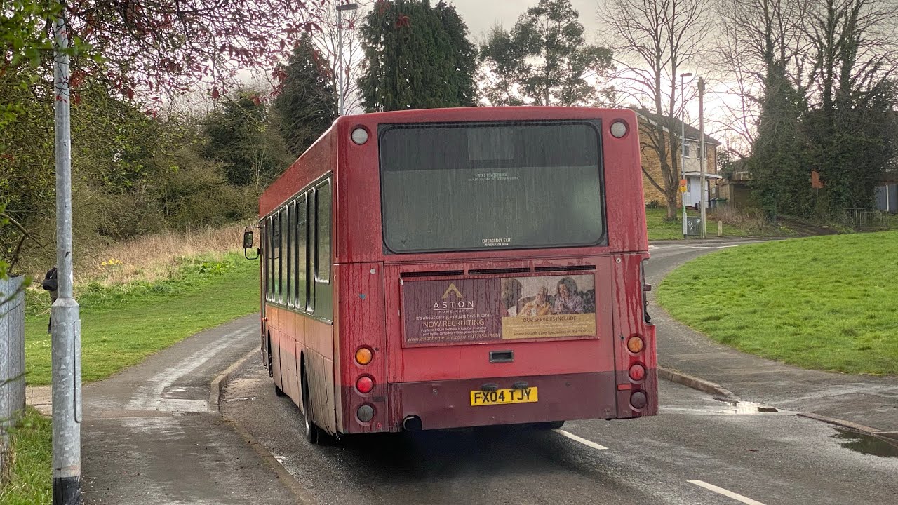 Musical! Select Bus Services Route 9 | DAF SB200 Wright Commander | FX04 TJY