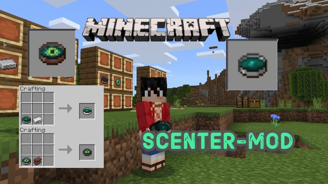 SCENTER MOD | DETECTOR DE MINERALES | MOD PARA MINECRAFT PE 1.16.0 ...