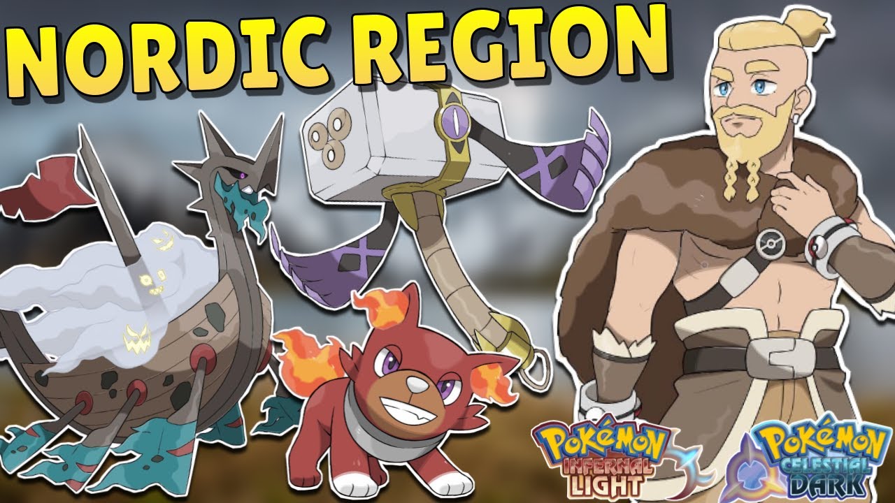 If VIKINGS Had Their Own Pokemon Region - Scandanavia and Norse Fakemon ...