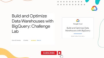 Build and Optimize Data Warehouses with BigQuery: Challenge Lab | Data Engineer Learning path
