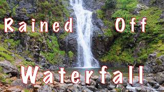 Visit to a Waterfall Rained Off.