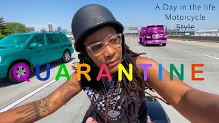 The Day In The Life Of A Motorcycle Rider... I Finally Go Outside After QUARANTINE ( Vlog )