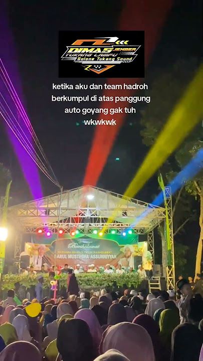 lighting sholawat #gibranaudiojember#gibranligting#darmas