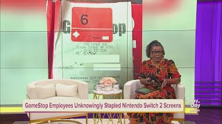 GameStop Employees Unknowingly Stapled Nintendo Switch 2 Screens | Day to Day with Mariah