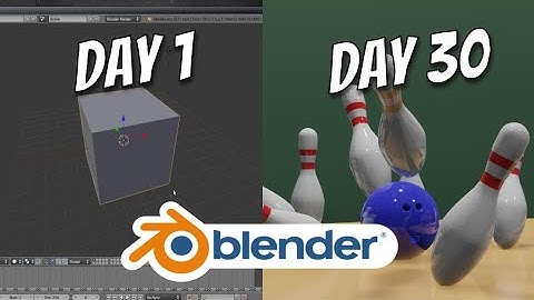 I Learn Blender From Scratch and Here