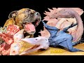 MUKBANG ASMR Dog eating Raw Meats ＆ bones! Omnibus15【American Bully】