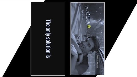 Smile Is The Best Solution For Any Problem Full Screen 4k Status. Ft. Sushant Singh Rajput.