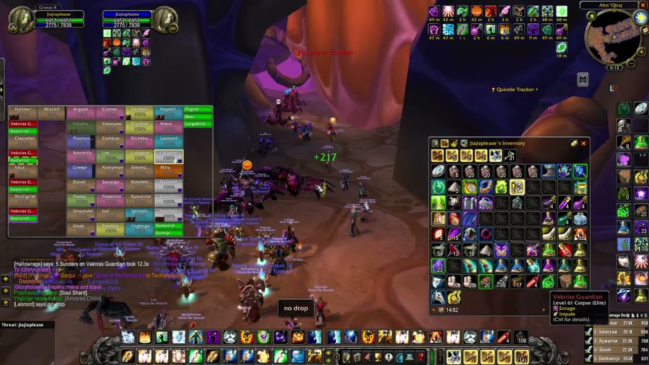 [DHDBW-26] 2025/12/18 - Doomhowl Dbw - aq40 until ouro :(