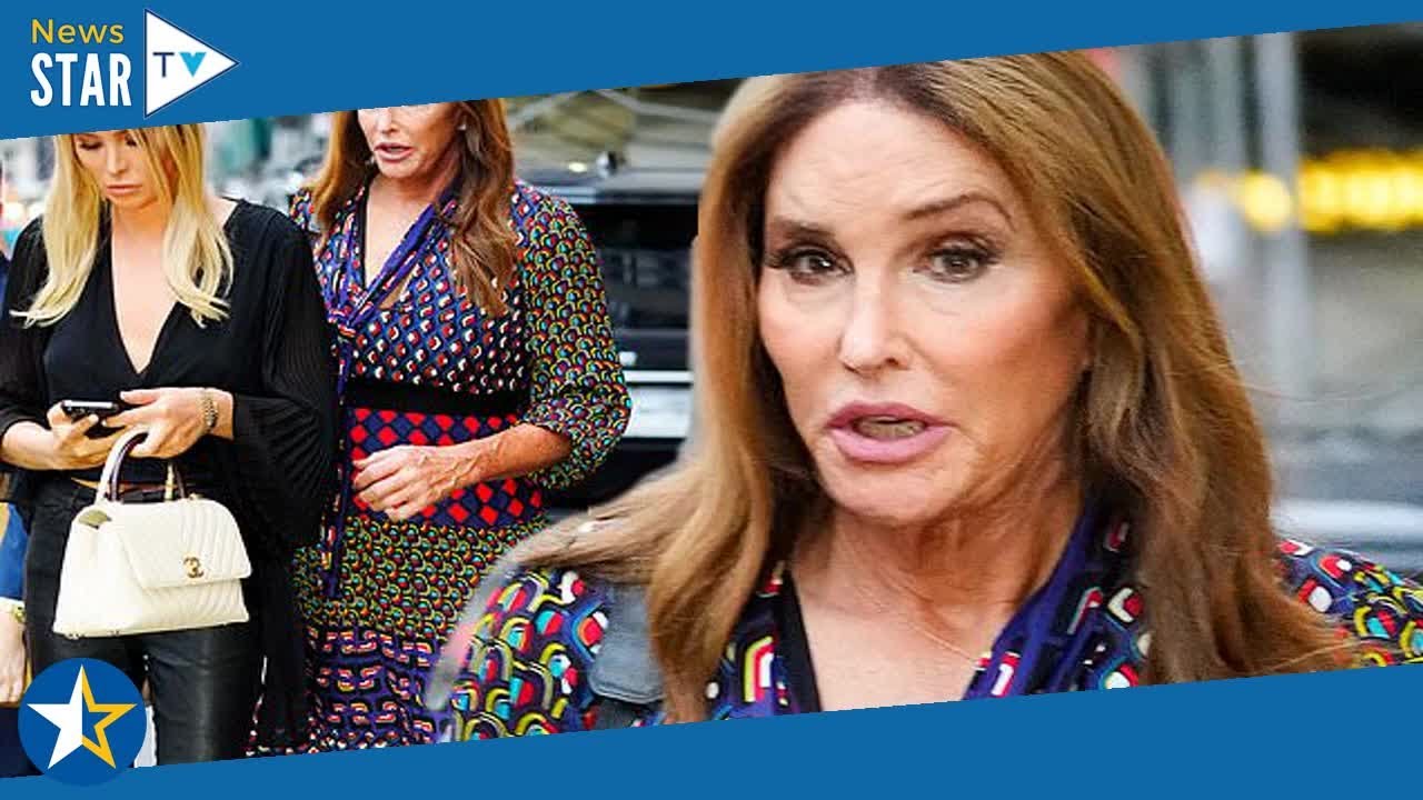 Caitlyn Jenner rocks a patterned dress for dinner with pal Sophia ...