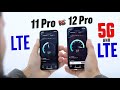 iPhone 12 5G/LTE vs 11 Pro LTE - Real World Comparison!