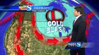Videocast: Snow, arctic cold blast to hit Iowa