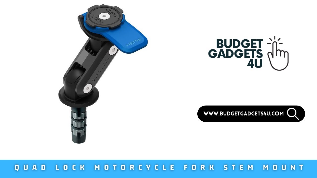 Best Quad Lock Motorcycle Fork Stem Mount 2021