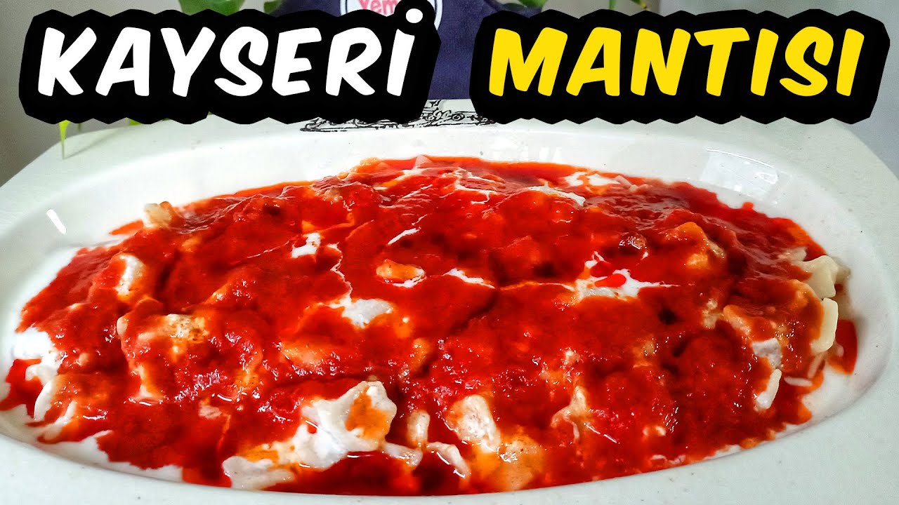 ✅ORİJİNAL: Kayseri Mantısı Tarifi