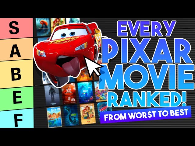 EVERY PIXAR Movie Ranked From WORST To BEST (2022) 