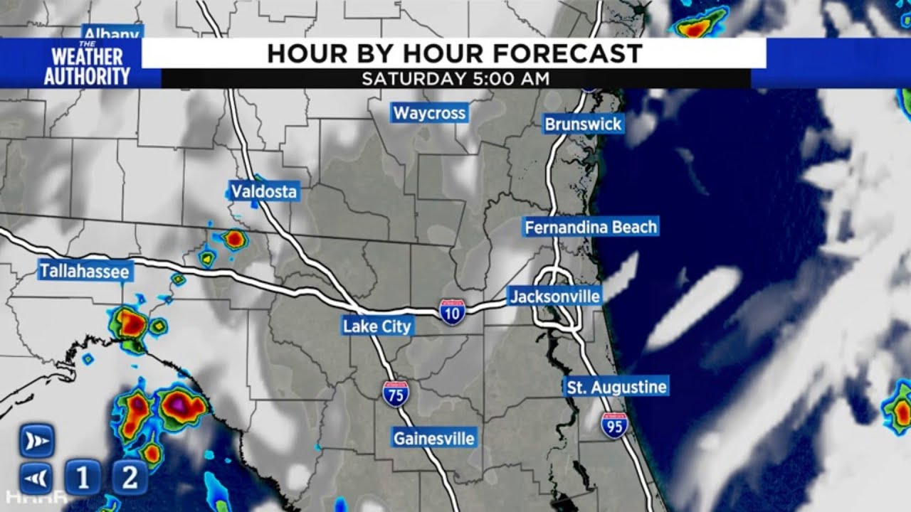 Scattered showers and storms we can plan around this weekend - YouTube