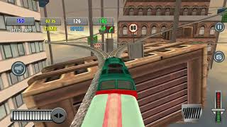 Impossible Euro Train Simulator Free . Level 9 . Android IOS Gameplay . Train Games . Driving Games screenshot 4