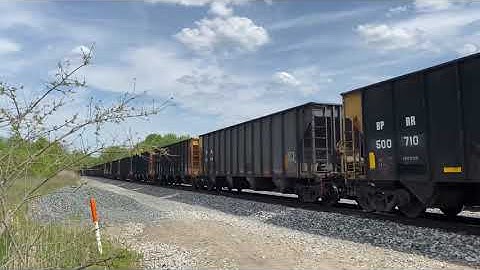 CSX 5461 Seaboard System Emblem Leads Buffalo & Pittsburgh SD60I # 3881 on U960 -5/19/2021