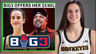 Exclusive! Caitlin Clark Gets Blockbuster $5 Million Offer From Ice Cube's Big3 League