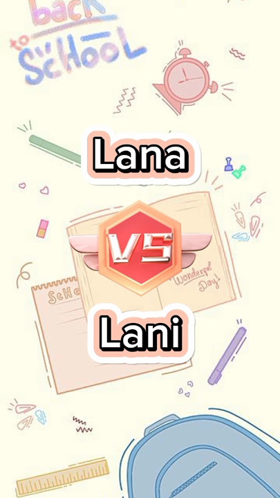 Lana VS Lani edisi Back to School ✌️😊 #pilihyangjujur #backtoschool