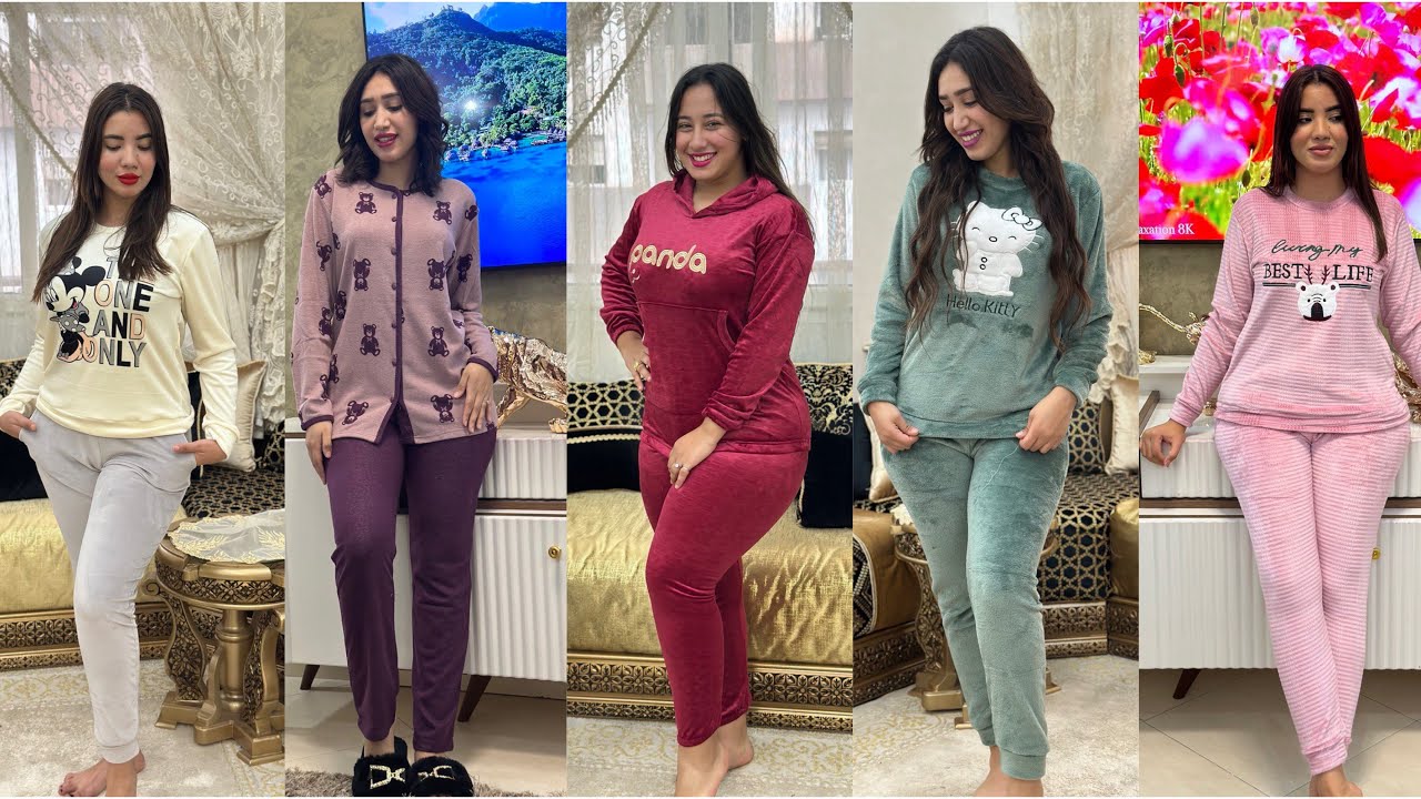 بيجامة شتوية🌨️ بجميع مقاساتها والوانها وعلى قد جيبك اختي وثمن وحدة دي جوج